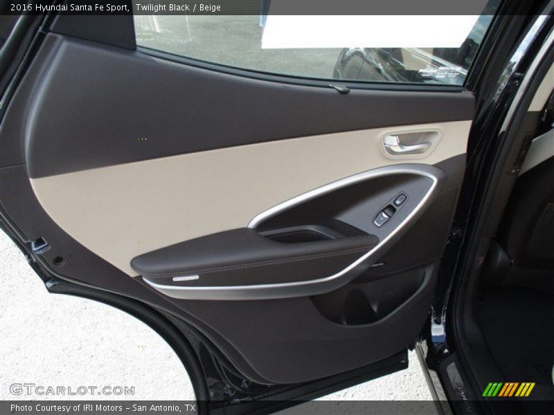 Twilight Black / Beige 2016 Hyundai Santa Fe Sport