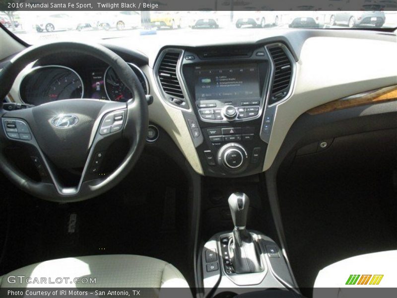 Twilight Black / Beige 2016 Hyundai Santa Fe Sport