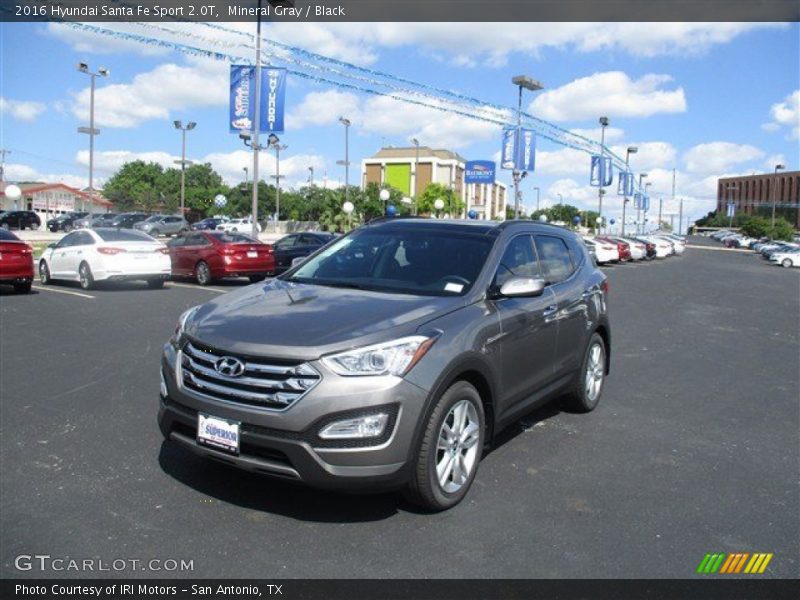 Mineral Gray / Black 2016 Hyundai Santa Fe Sport 2.0T
