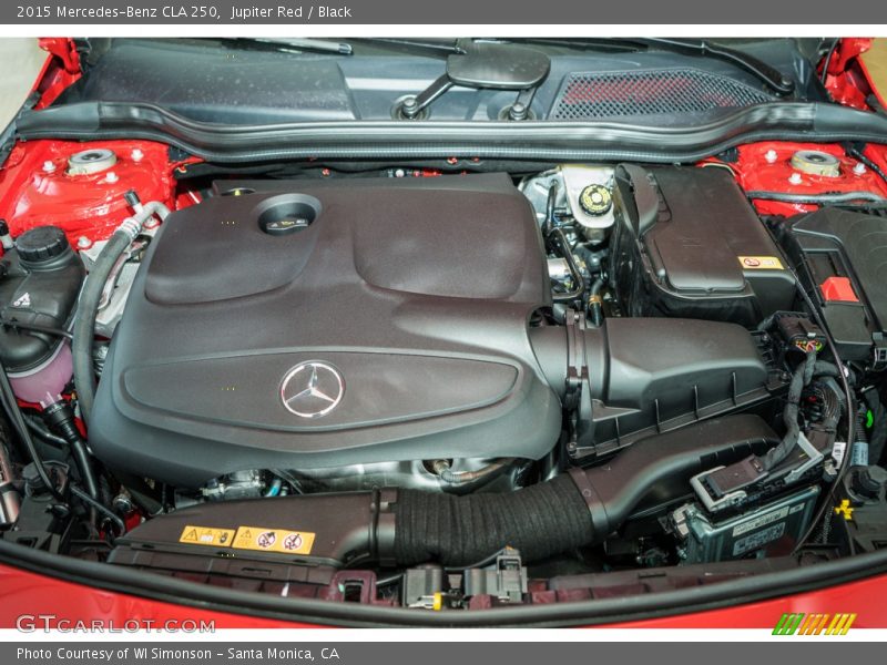 Jupiter Red / Black 2015 Mercedes-Benz CLA 250