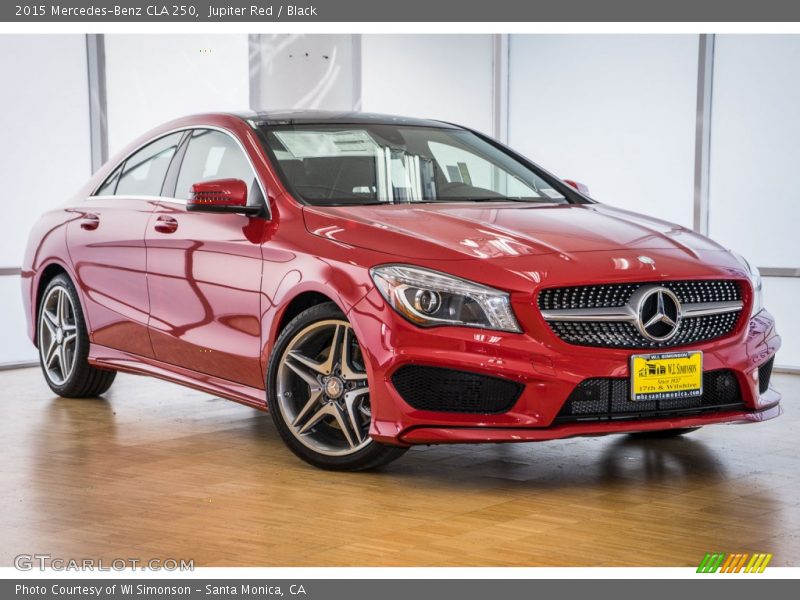 Jupiter Red / Black 2015 Mercedes-Benz CLA 250