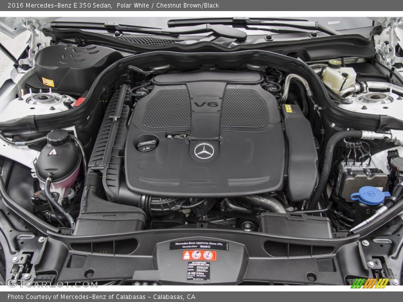 Polar White / Chestnut Brown/Black 2016 Mercedes-Benz E 350 Sedan