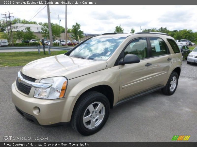 Sandstone Metallic / Light Cashmere 2008 Chevrolet Equinox LS