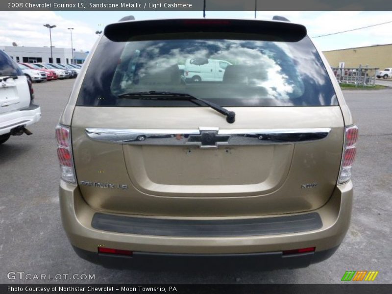 Sandstone Metallic / Light Cashmere 2008 Chevrolet Equinox LS