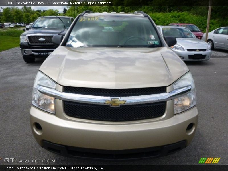 Sandstone Metallic / Light Cashmere 2008 Chevrolet Equinox LS