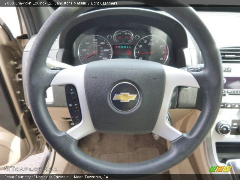 Sandstone Metallic / Light Cashmere 2008 Chevrolet Equinox LS