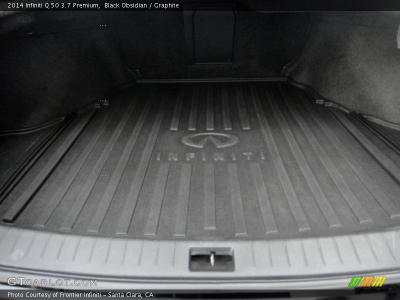 Black Obsidian / Graphite 2014 Infiniti Q 50 3.7 Premium