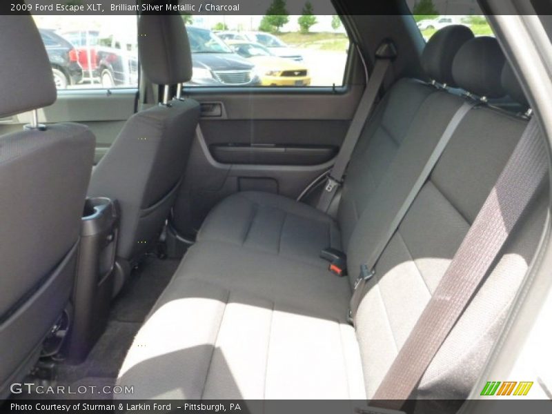 Brilliant Silver Metallic / Charcoal 2009 Ford Escape XLT