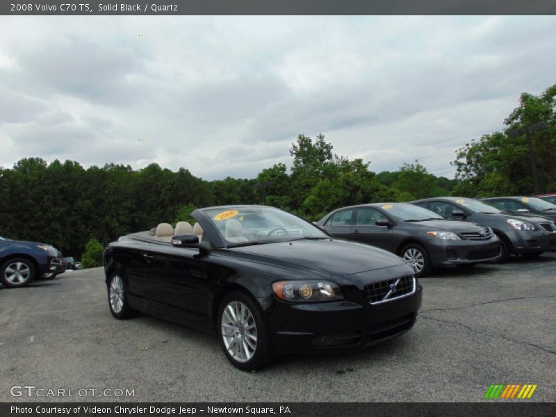 Solid Black / Quartz 2008 Volvo C70 T5