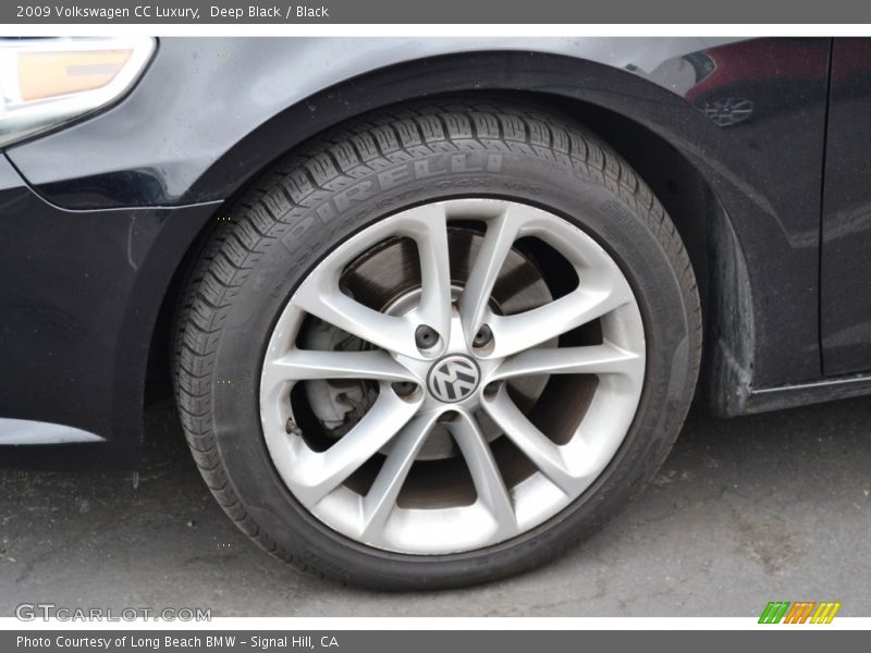 Deep Black / Black 2009 Volkswagen CC Luxury