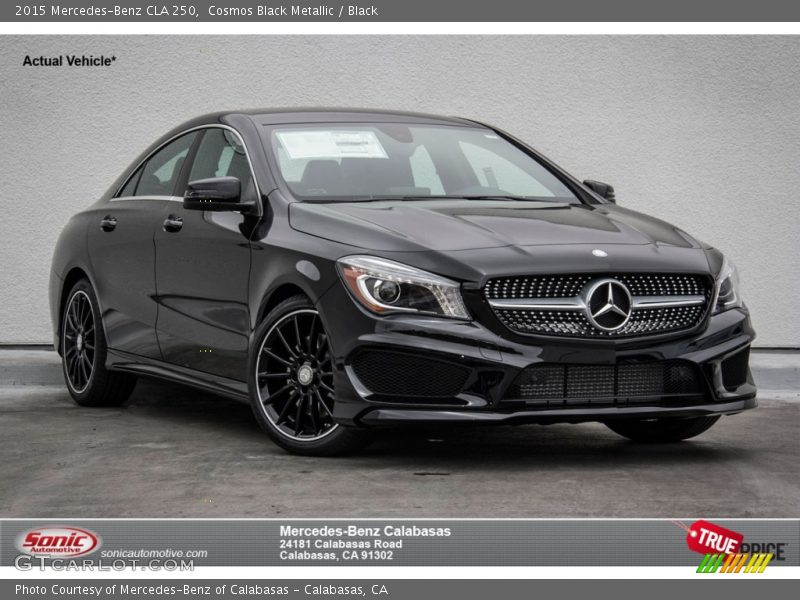 Cosmos Black Metallic / Black 2015 Mercedes-Benz CLA 250