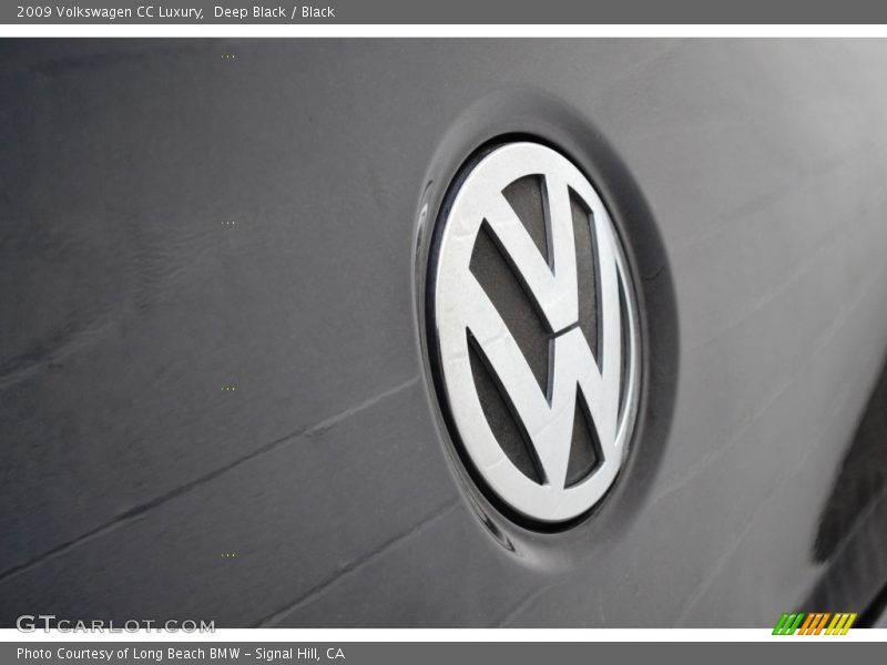 Deep Black / Black 2009 Volkswagen CC Luxury