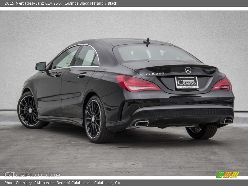 Cosmos Black Metallic / Black 2015 Mercedes-Benz CLA 250