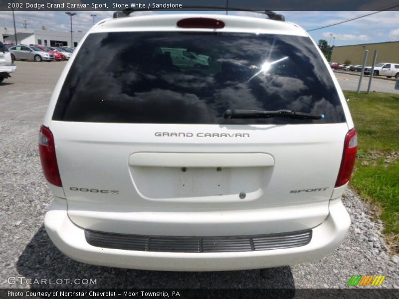 Stone White / Sandstone 2002 Dodge Grand Caravan Sport