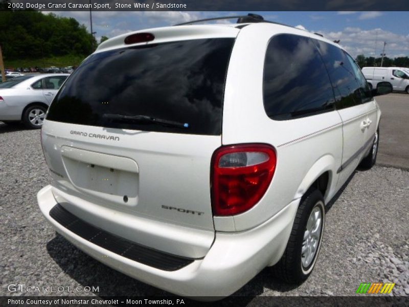 Stone White / Sandstone 2002 Dodge Grand Caravan Sport