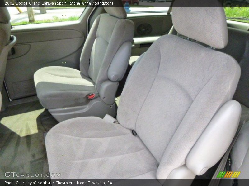 Stone White / Sandstone 2002 Dodge Grand Caravan Sport