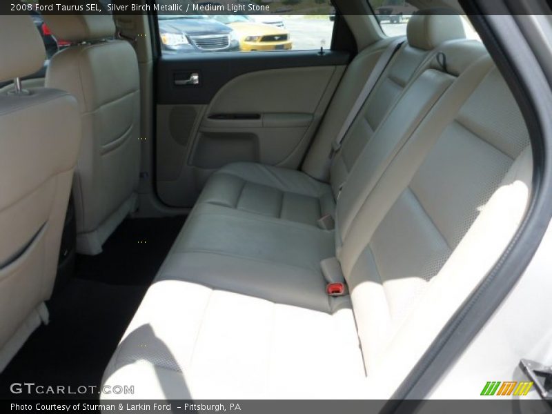 Silver Birch Metallic / Medium Light Stone 2008 Ford Taurus SEL