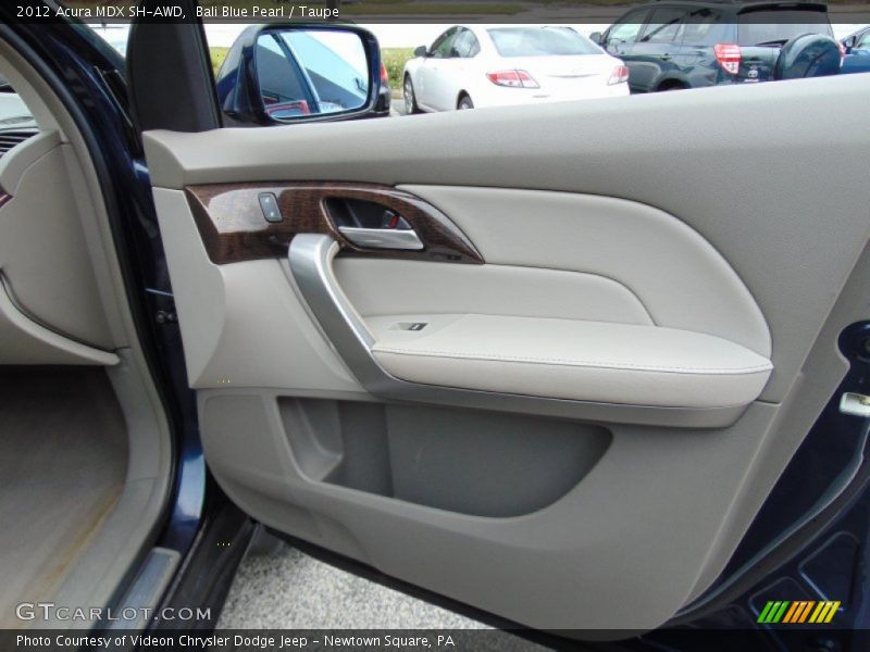 Bali Blue Pearl / Taupe 2012 Acura MDX SH-AWD