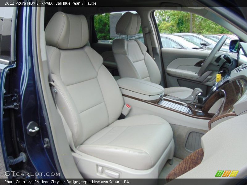 Bali Blue Pearl / Taupe 2012 Acura MDX SH-AWD