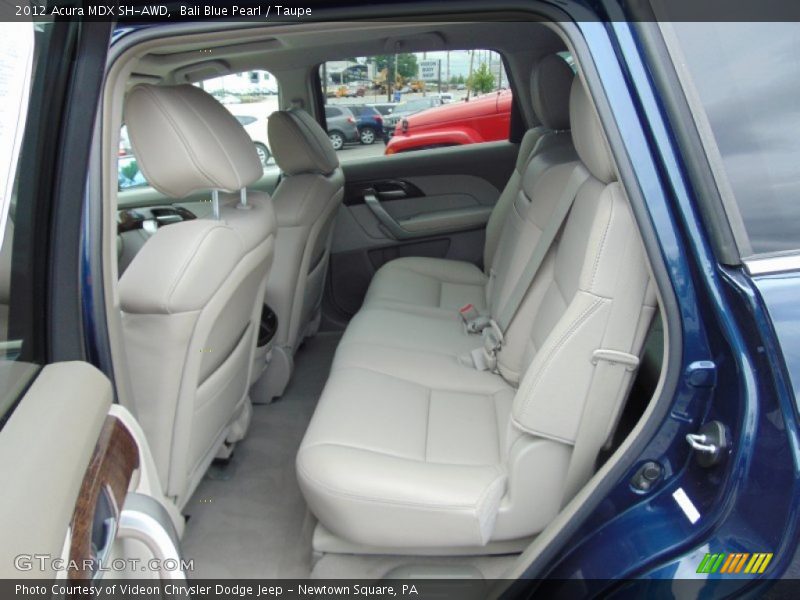 Bali Blue Pearl / Taupe 2012 Acura MDX SH-AWD