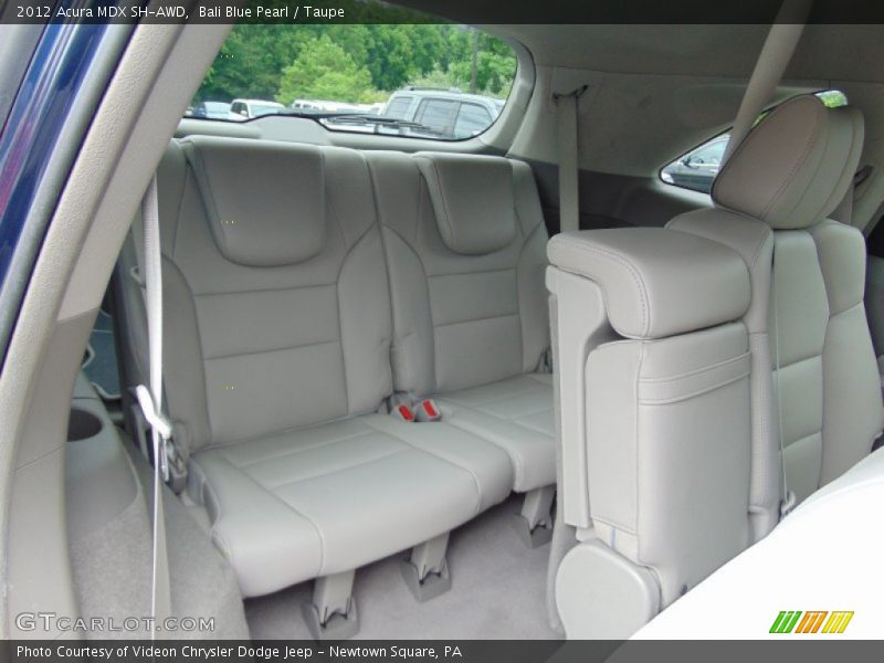 Bali Blue Pearl / Taupe 2012 Acura MDX SH-AWD