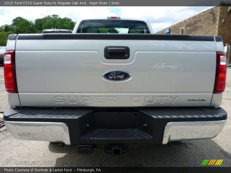 Ingot Silver / Steel 2015 Ford F250 Super Duty XL Regular Cab 4x4