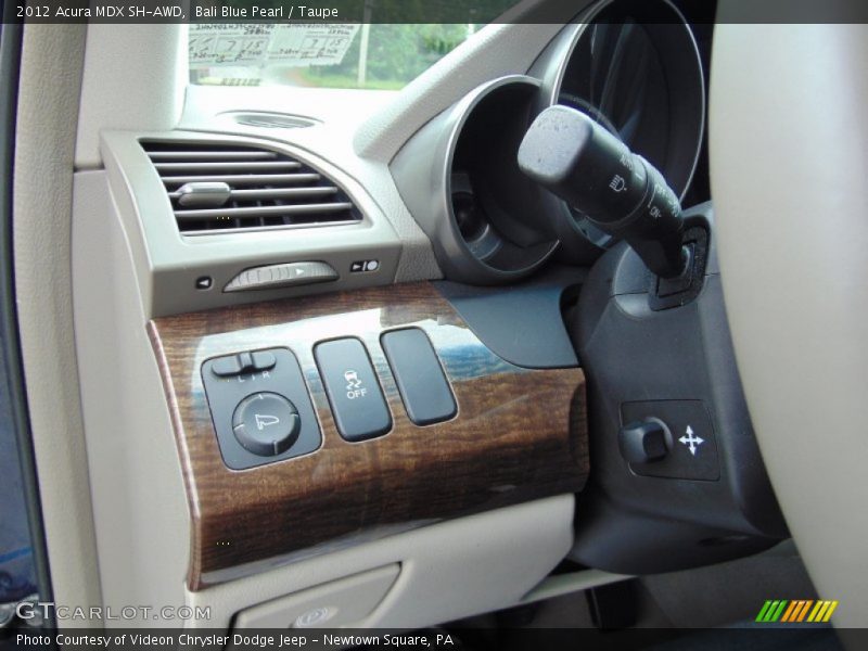 Bali Blue Pearl / Taupe 2012 Acura MDX SH-AWD