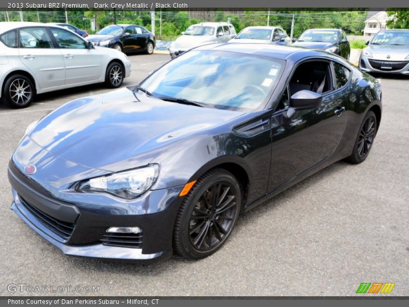 Dark Grey Metallic / Black Cloth 2013 Subaru BRZ Premium