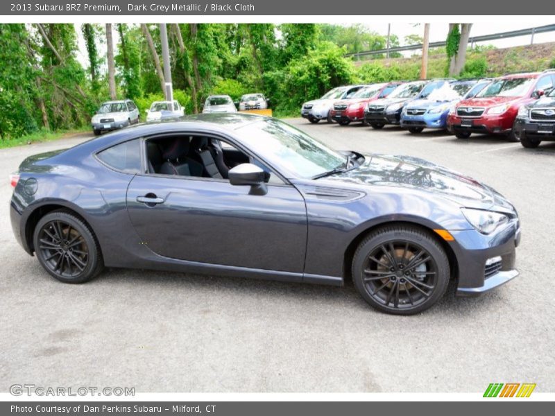 Dark Grey Metallic / Black Cloth 2013 Subaru BRZ Premium