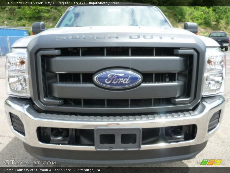 Ingot Silver / Steel 2015 Ford F250 Super Duty XL Regular Cab 4x4