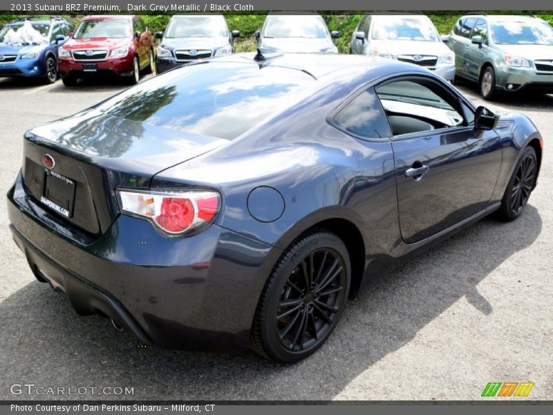 Dark Grey Metallic / Black Cloth 2013 Subaru BRZ Premium