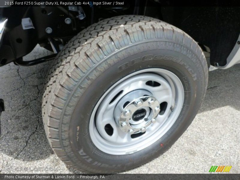 Ingot Silver / Steel 2015 Ford F250 Super Duty XL Regular Cab 4x4