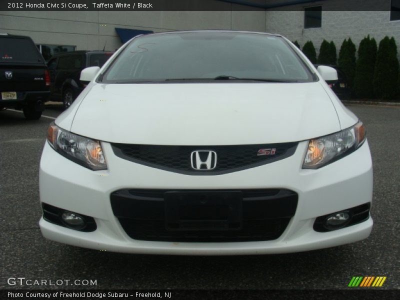 Taffeta White / Black 2012 Honda Civic Si Coupe