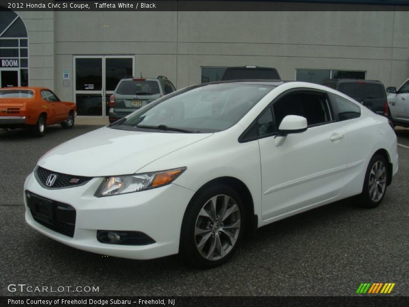 Taffeta White / Black 2012 Honda Civic Si Coupe