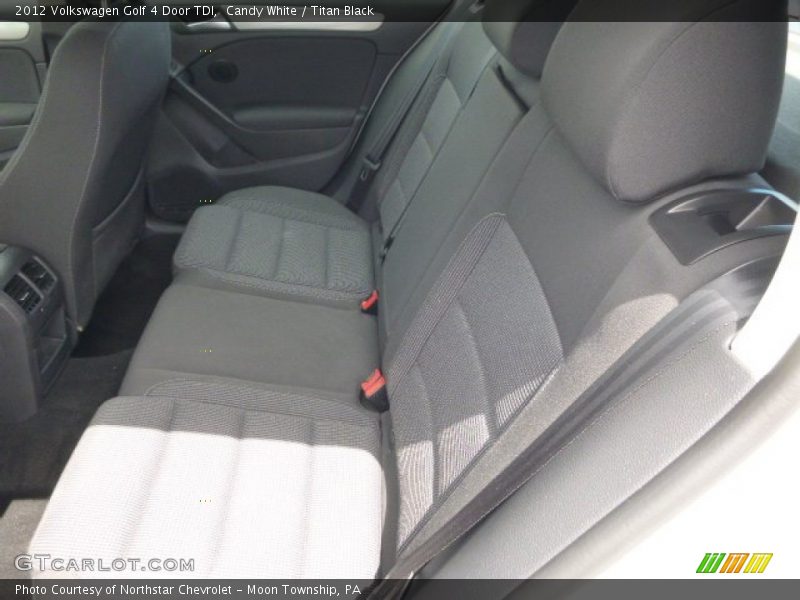 Candy White / Titan Black 2012 Volkswagen Golf 4 Door TDI
