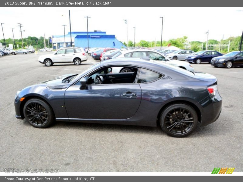 Dark Grey Metallic / Black Cloth 2013 Subaru BRZ Premium