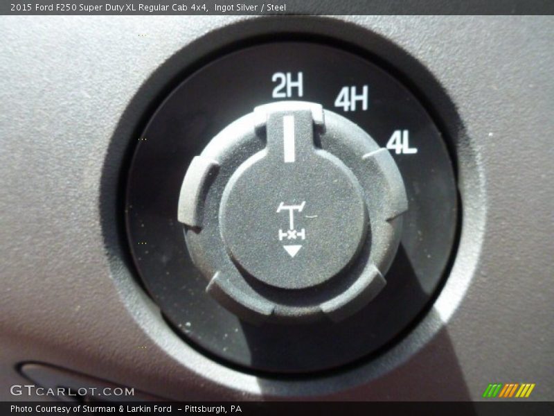 Ingot Silver / Steel 2015 Ford F250 Super Duty XL Regular Cab 4x4
