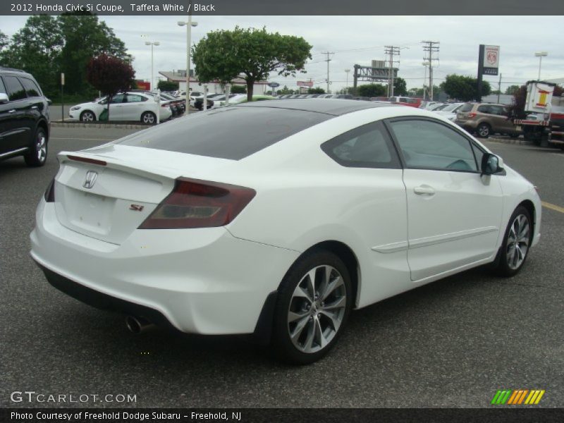 Taffeta White / Black 2012 Honda Civic Si Coupe