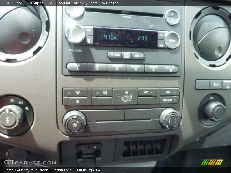 Ingot Silver / Steel 2015 Ford F250 Super Duty XL Regular Cab 4x4