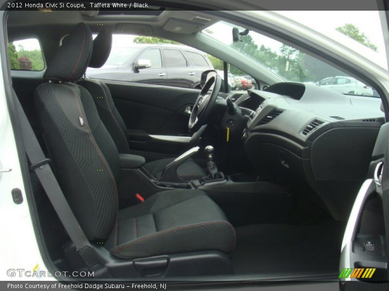 Taffeta White / Black 2012 Honda Civic Si Coupe