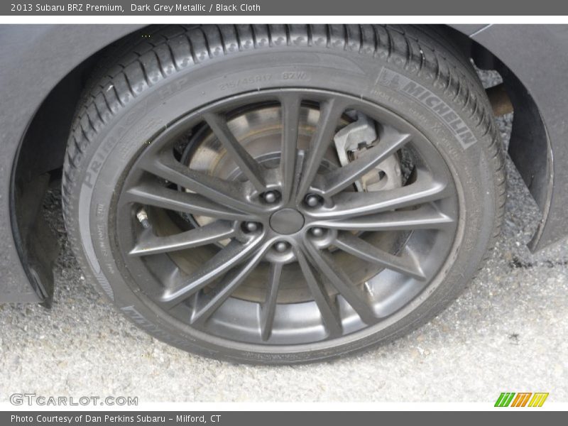 Dark Grey Metallic / Black Cloth 2013 Subaru BRZ Premium
