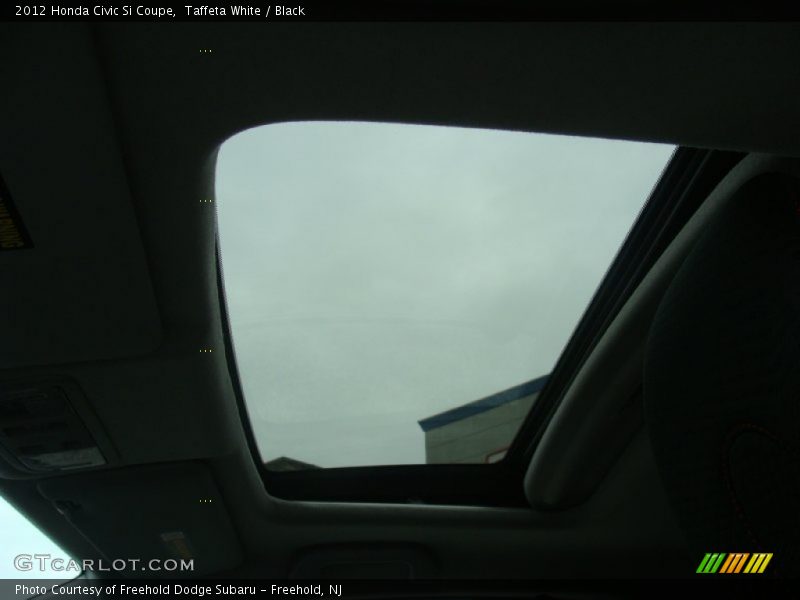 Taffeta White / Black 2012 Honda Civic Si Coupe