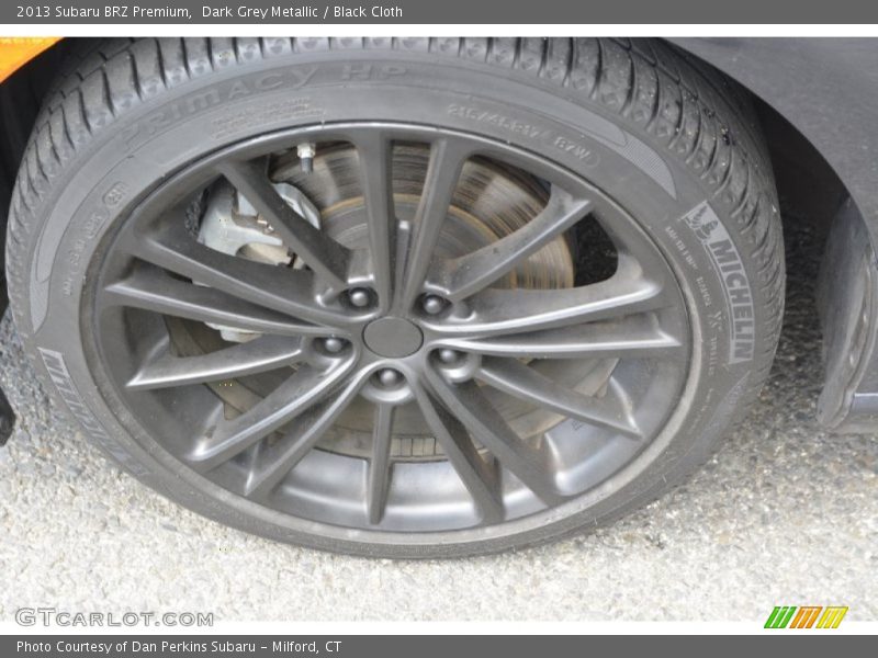 Dark Grey Metallic / Black Cloth 2013 Subaru BRZ Premium