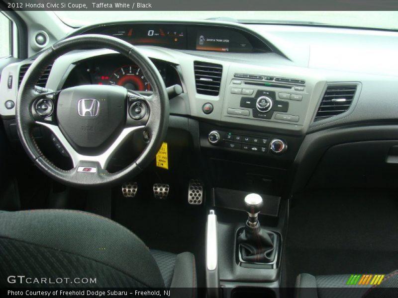 Taffeta White / Black 2012 Honda Civic Si Coupe