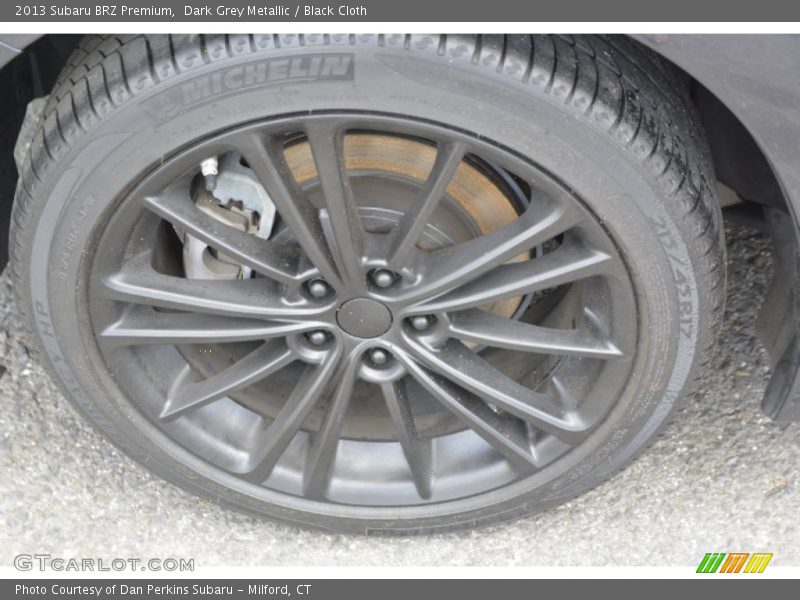 Dark Grey Metallic / Black Cloth 2013 Subaru BRZ Premium