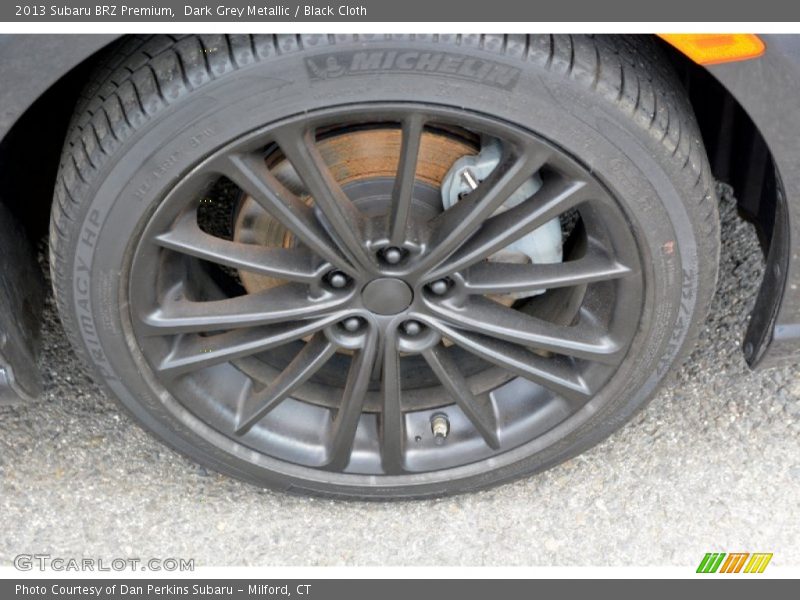Dark Grey Metallic / Black Cloth 2013 Subaru BRZ Premium