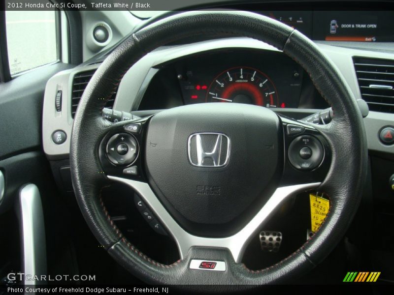 Taffeta White / Black 2012 Honda Civic Si Coupe