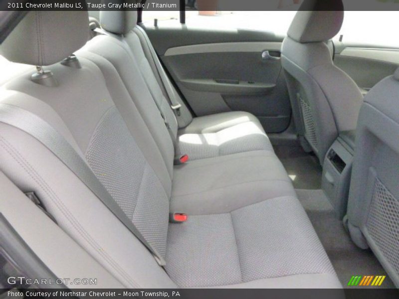 Taupe Gray Metallic / Titanium 2011 Chevrolet Malibu LS