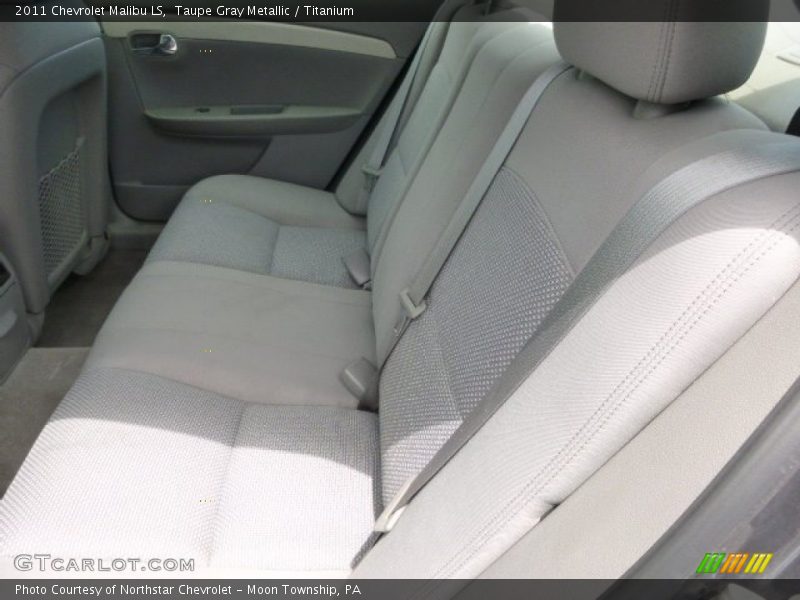 Taupe Gray Metallic / Titanium 2011 Chevrolet Malibu LS