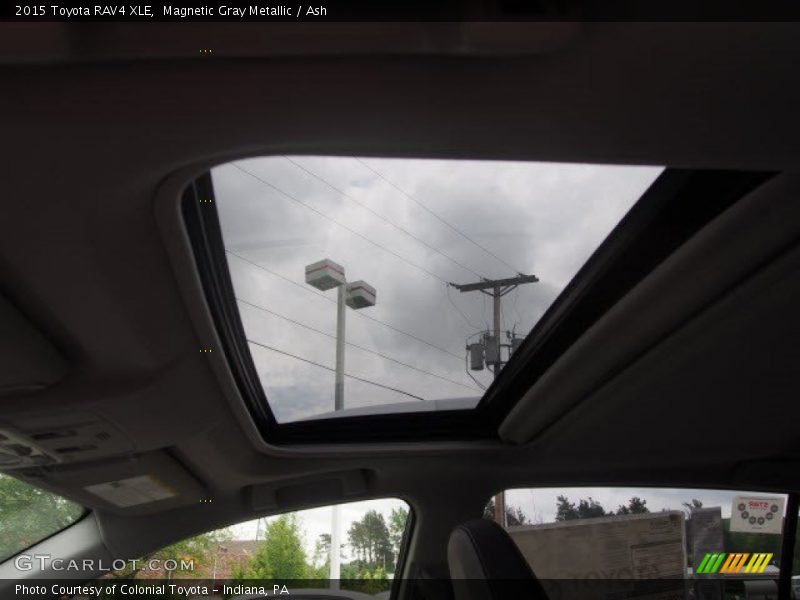 Magnetic Gray Metallic / Ash 2015 Toyota RAV4 XLE